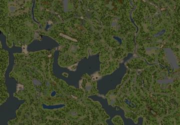 Карта «Край тысячи озёр: Ниванкюль»версия 1.0 для SpinTires (v03.03.16)
