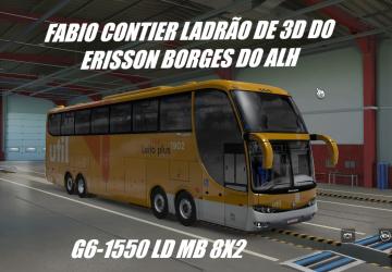 Marcopolo Paradiso G6 1550 LD 8х2версия 1.1 для Euro Truck Simulator 2 (v1.50.x)