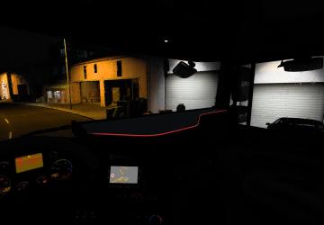 Lighting tables DAF XF 105версия 1 для Euro Truck Simulator 2 (v1.49)