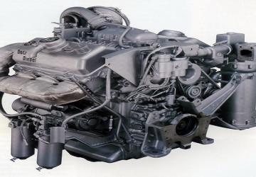 Звук двигателя Detroit Diesel V71версия 1.0 для American Truck Simulator (v1.37.x, 1.38.x)