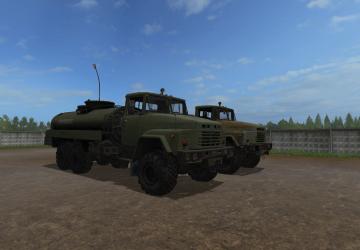 КрАЗ-65053 Бензовозверсия 1.0 для Farming Simulator 2017 (v1.5.x)
