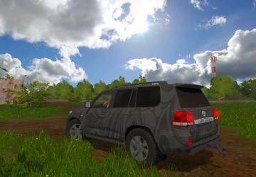 Toyota Land Cruiser 200версия 1.1 для Farming Simulator 2017 (v1.5.x)