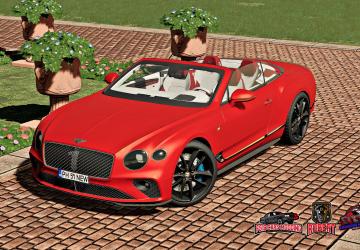 Bentley Continental GT Convertible Number 1 Editionv1.2 для Farming Simulator 2019 (v1.7.x)