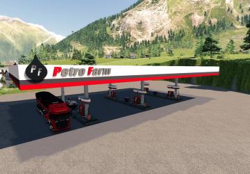Petro Farm Gas Station (Prefab*)версия 1.0.0.0 для Farming Simulator 2019
