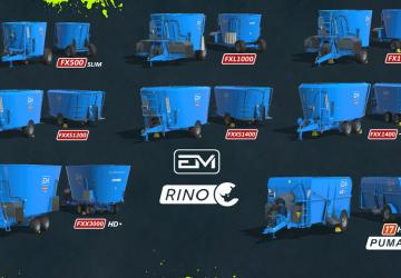EuroMilk Feed Mixer Wagonsверсия 2.0.0.0 для Farming Simulator 2022