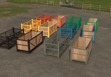 Transport Boxes For Vegetablesверсия 1.1.0.0 для Farming Simulator 2025