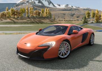 McLaren 650Sверсия 1.1 для BeamNG.drive (v0.28.x-0.29.x)