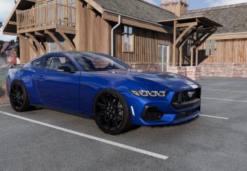 Ford Mustang 2024версия 1.2 для BeamNG.drive (v0.29.x)