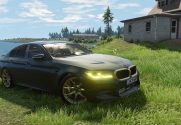 BMW M5 F90 Restylingверсия 1.0 для BeamNG.drive (v0.29.x)