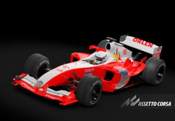 Ferrari F2004 - Polska Kubicaверсия 1.0 для Assetto Corsa
