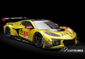 LP CC8 GT3 Megapackверсия 1.0 для Assetto Corsa