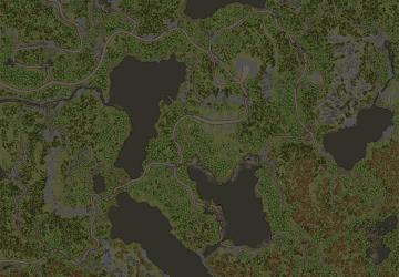 Карта «Чёрные озёра»версия 1 для Spintires: MudRunner (v25.02.21)