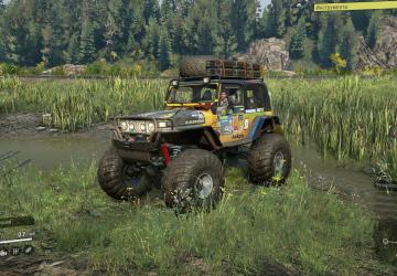 Jeep Wrangler Custom Bearверсия 1.0.0 для SnowRunner (v9.0)