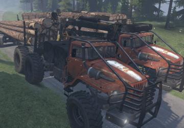 Урал «Полярник» (3 и 4 оси)версия 24.08.18 для SpinTires (v03.03.16)