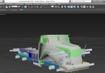 3D модель Урал «Полярник»для SpinTires
