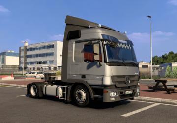 Low deck chassis addons for Schumi’s trucksv5.7 для Euro Truck Simulator 2 (v1.50.x)