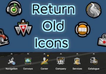 Return old Iconsверсия 1.2 для Euro Truck Simulator 2 (v1.50.x)