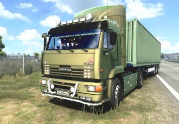 Камаз-5460версия 14.06.24 для Euro Truck Simulator 2 (v1.50.x)