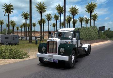 Скин Buntine Roadways для Mack B62версия 1.0 для American Truck Simulator (v1.35.x, 1.36.x)