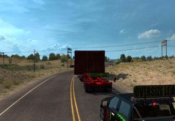 Рация сопровожденияверсия 1.0 для American Truck Simulator (v1.35.x, 1.36.x)