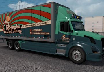 Скин пак Truck and Moving Rentalверсия 1.0 для American Truck Simulator (v1.36.x, 1.37.x)