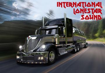 Sound for International LoneStarверсия 1.0 для American Truck Simulator (v1.35.x, 1.36.x)