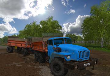 УРАЛ 4320 Сельхозникверсия 1.1 для Farming Simulator 2017 (v1.5.x)