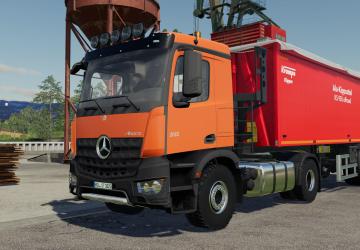 Mercedes-Benz Arocs 4x2версия 2.0.0.0 для Farming Simulator 2019 (v1.7.x)