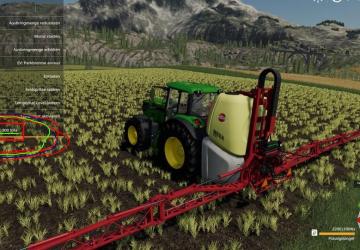 VARIABLE SPRAY USAGEверсия 1.0.0.3 для Farming Simulator 2019