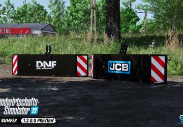LSFM Safety Bumperверсия 1.2.0.0 для Farming Simulator 2022
