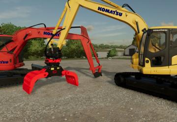 Komatsu PC138 USLCверсия 1.0.0.0 для Farming Simulator 2022