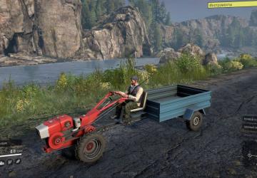 Мотоблок Заря 151версия 1.0 для SnowRunner (v7.0)