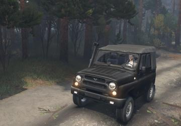 УАЗ-315195-162 «Иностранец в России»версия 1 для SpinTires (v03.03.16)