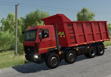 Пак МАЗ-6516версия 1.2.1 для Farming Simulator 2022 (v1.14.x)