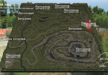 Карта «Лес и Карьер»версия 5.0 Final для SpinTires (v03.03.16)