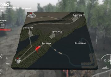 Карта «Водные процедуры 2»версия 1.0 для SpinTires (v03.03.16)