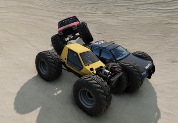 Monstertruck Wheelsверсия 1 для BeamNG.drive