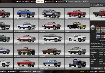 1982 D-Series Configurations Packверсия 1.0.5 для BeamNG.drive