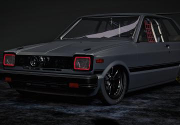 Toyota Starlet Drag Car 1981 | Revolution Racecraft Originalv1.0.1 для BeamNG.drive
