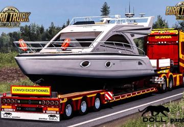 Пак тяжёлых прицепов Doll Varioверсия 9.6 для Euro Truck Simulator 2 (v1.50.x)