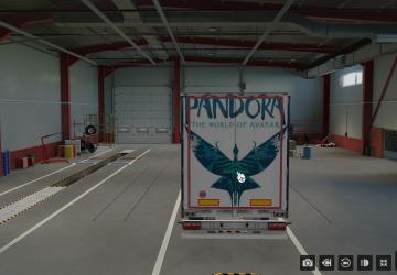 Avatar Trailer Skinверсия 1.0 для Euro Truck Simulator 2 (v1.50.x)