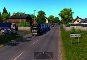 Проект Кавказверсия 1.2 для Euro Truck Simulator 2 (v1.50.x)