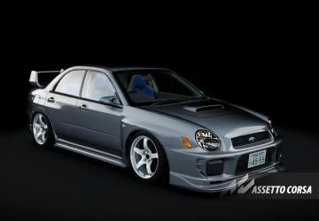 Subaru Impreza Sedan WRX STi (GDA)версия 2.02 для Assetto Corsa