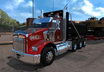 Dump Trailerверсия 1.0 для American Truck Simulator (v1.35.x, 1.36.x)