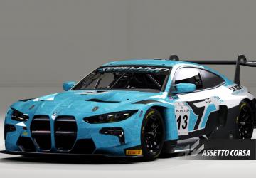 Rebellion Autosport - 13 - TRR BMW M4 GT3v1.0 для Assetto Corsa