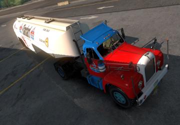Скин Standart Oil для Mack B62версия 1.0 для American Truck Simulator (v1.35.x, - 1.39.x)