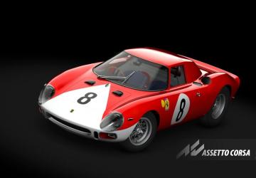 Reims 1964 Ferrari 250 LM Duo skin packверсия 1.0 для Assetto Corsa