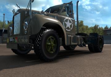 Скин U.S. Army для Mack B62версия 1.0 для American Truck Simulator (v1.35.x, 1.36.x)