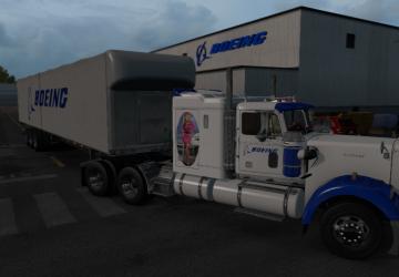 Скин Boeing для Autocar AT64версия 1.0 для American Truck Simulator (v1.35.x, 1.36.x)
