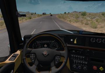 Интерьер для «International lonestar»версия 1.0 для American Truck Simulator (v1.35.x, 1.36.x)